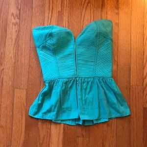 💕Turquoise Strapless Top💕